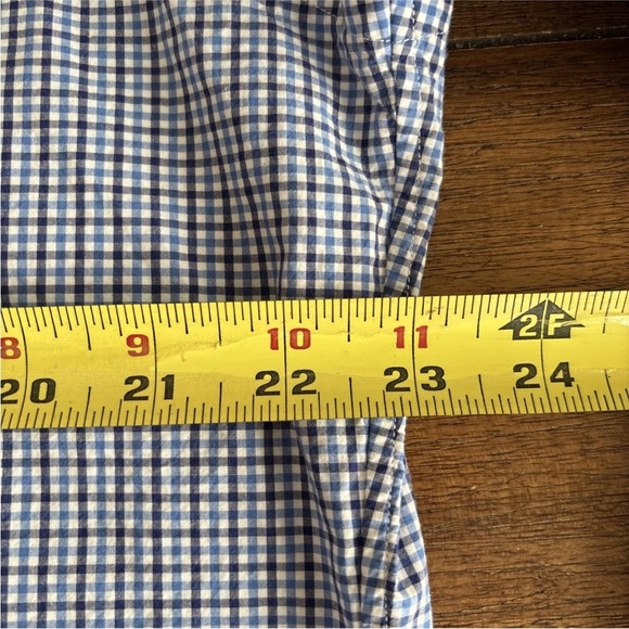 Ralph Lauren Plaid Blue Checkered Button-Down Shirt Pony Mens Sz L Cotton - Picture 6 of 9